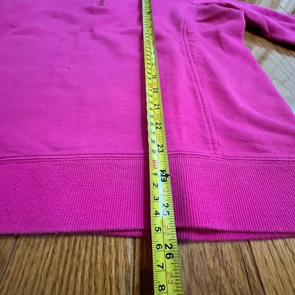 Vineyard Vines Pink Quarter-Zip Top size large - Picture 7 of 9